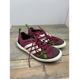 Adidas Climacool Mens 5.5 Women's 6.5 Water Grip Mesh Shoes Lace Purple V23094